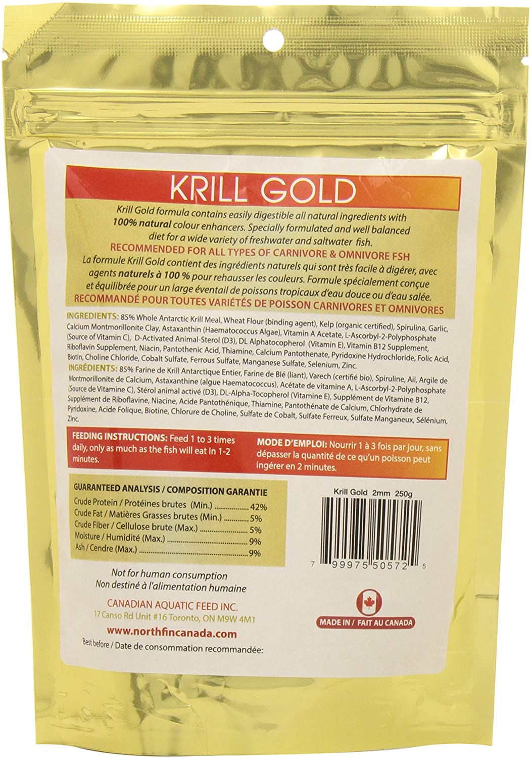 NorthFin Krill Gold 6mm